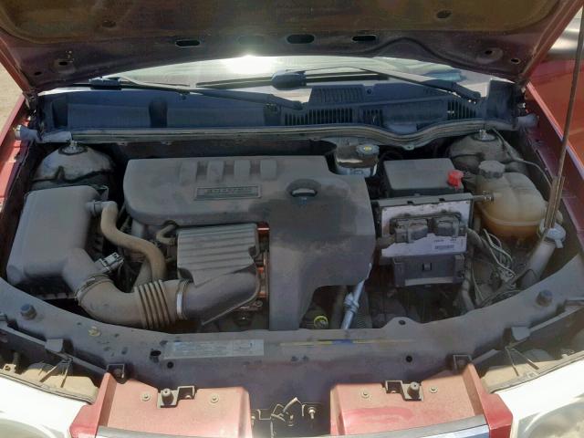 1G8AZ55F86Z162218 - 2006 SATURN ION LEVEL MAROON photo 7