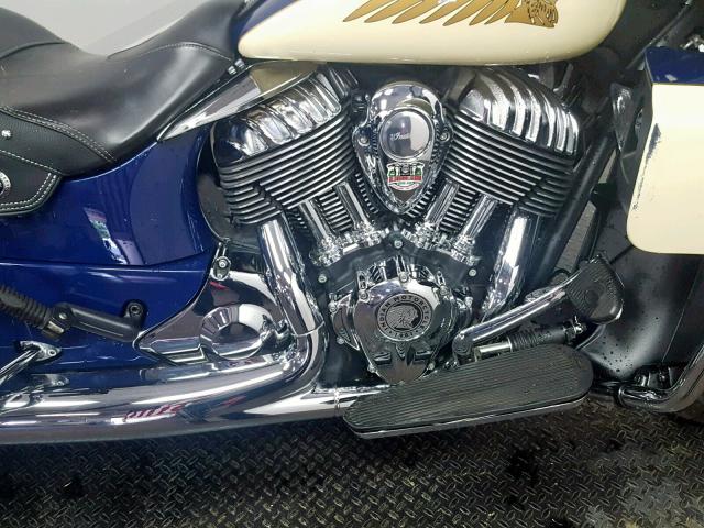 56KTCAAA9F3328424 - 2015 INDIAN MOTORCYCLE CO. CHIEFTAIN TAN photo 9