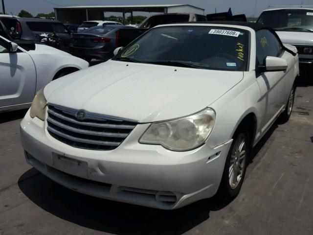 1C3LC55D19N516613 - 2009 CHRYSLER SEBRING TO WHITE photo 2