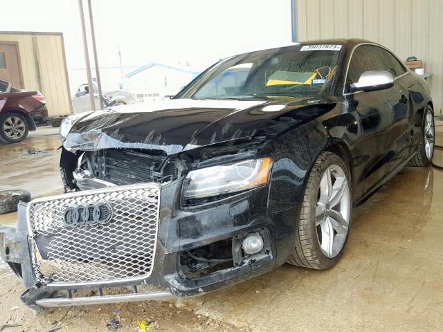 WAUVVAFR7AA040118 - 2010 AUDI S5 PRESTIG BLACK photo 2