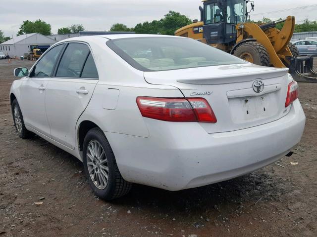 4T1BE46K87U520505 - 2007 TOYOTA CAMRY NEW WHITE photo 3