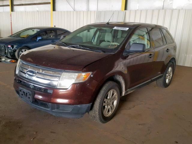 2FMDK36C19BA97599 - 2009 FORD EDGE SE MAROON photo 2