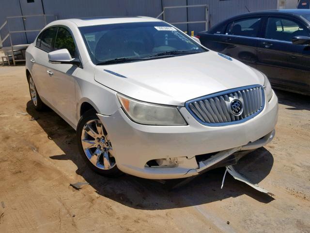 1G4GE5EV7AF319780 - 2010 BUICK LACROSSE C WHITE photo 1