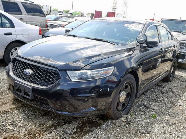 1FAHP2MK0GG136612 - 2016 FORD TAURUS POL BLACK photo 2