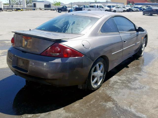 1ZWFT61L825621885 - 2002 MERCURY COUGAR TAN photo 4