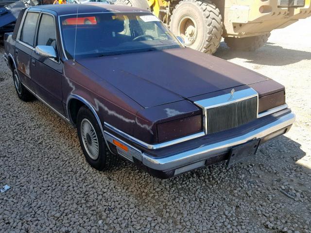 1C3XC66R2LD888380 - 1990 CHRYSLER NEW YORKER MAROON photo 1