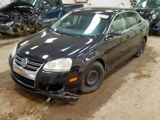 3VWSF71K66M624632 - 2006 VOLKSWAGEN JETTA 2.5 BLACK photo 2