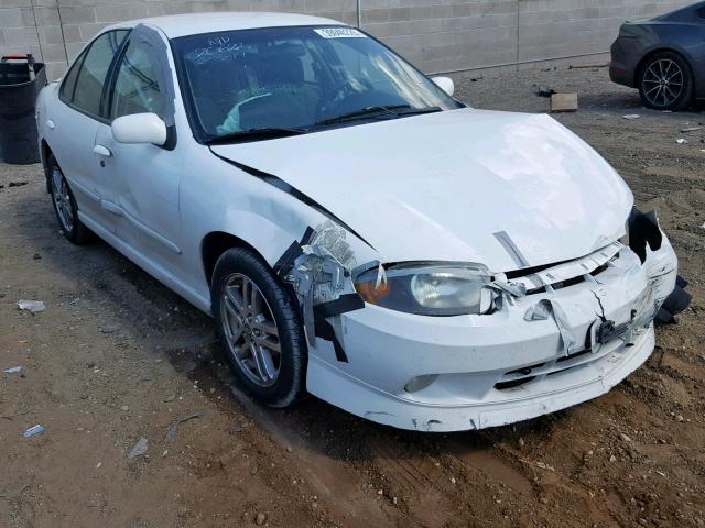 1G1JH52FX37355693 - 2003 CHEVROLET CAVALIER L WHITE photo 1