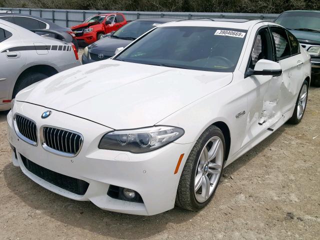 WBA5B1C50GG129657 - 2016 BMW 535 I WHITE photo 2