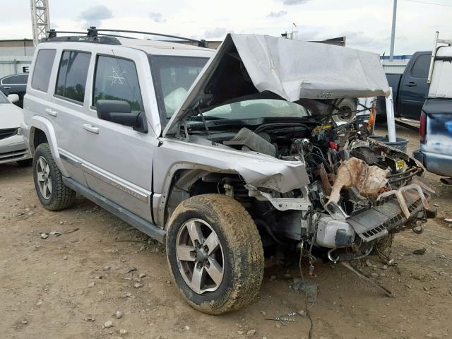 1J8HG48K96C354742 - 2006 JEEP COMMANDER SILVER photo 1