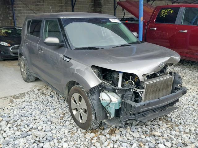 KNDJN2A23G7337815 - 2016 KIA SOUL GRAY photo 1