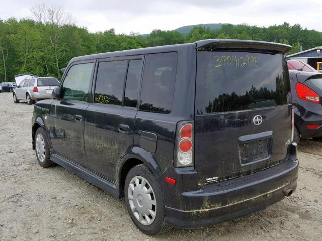JTLKT334864114477 - 2006 TOYOTA SCION XB 黑色 照片 3