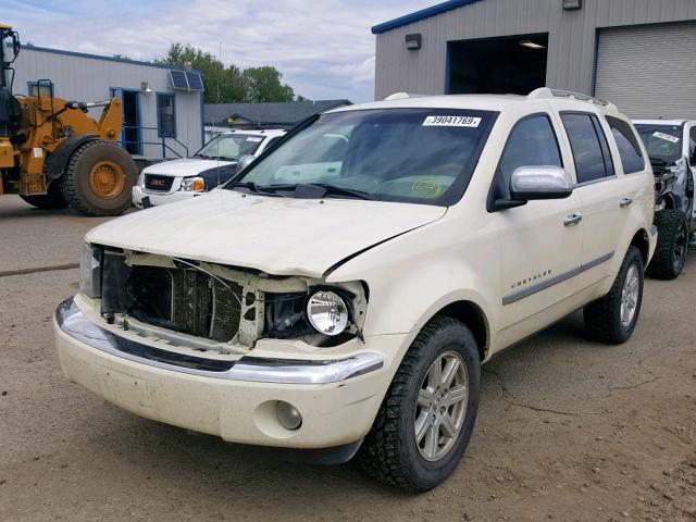 1A8HW58N28F107924 - 2008 CHRYSLER ASPEN LIMI WHITE photo 2