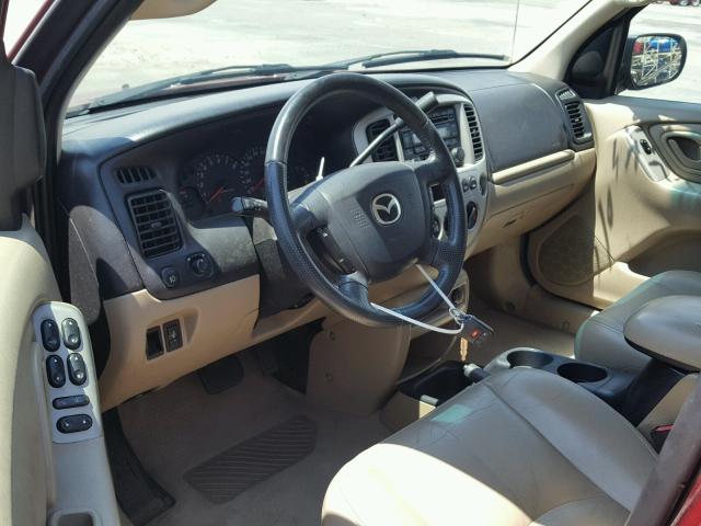 4F2CZ96133KM11909 - 2003 MAZDA TRIBUTE ES 勃艮第红 照片 9