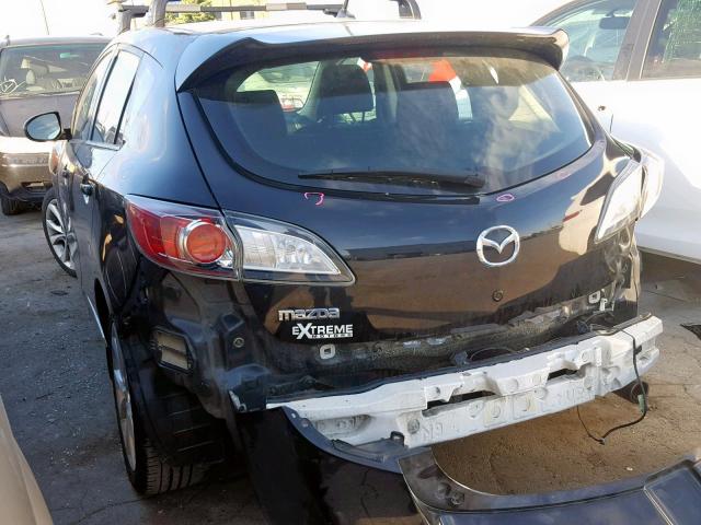 JM1BL1K59B1402515 - 2011 MAZDA 3 S BLACK photo 3