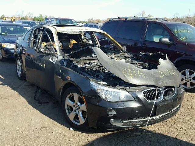 WBANV93578CZ65822 - 2008 BMW 535XI BLACK photo 1