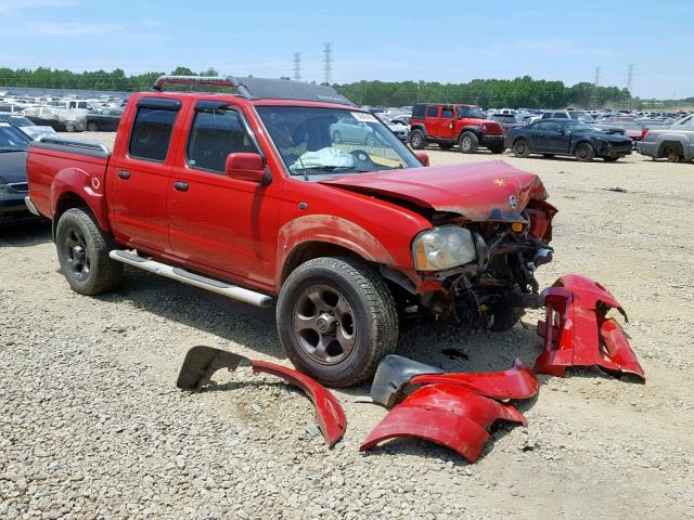 1N6ED27T44C448023 - 2004 NISSAN FRONTIER C RED photo 1