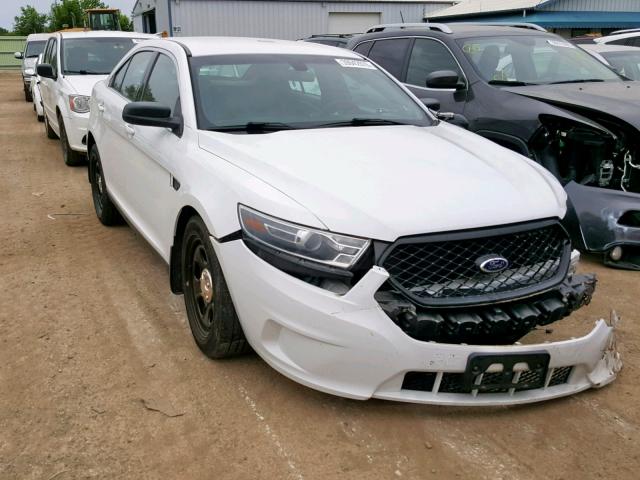 1FAHP2MK2EG178759 - 2014 FORD TAURUS POL WHITE photo 1