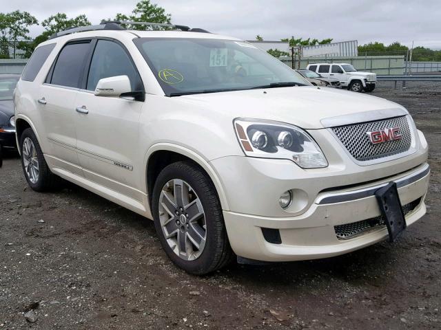 1GKKVTED1BJ281363 - 2011 GMC ACADIA DEN WHITE photo 1