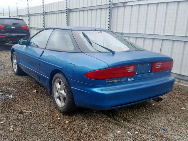 1ZVLT22B6R5149718 - 1994 FORD PROBE GT GREEN photo 3