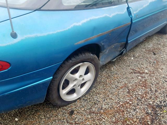 1ZVLT22B6R5149718 - 1994 FORD PROBE GT GREEN photo 9