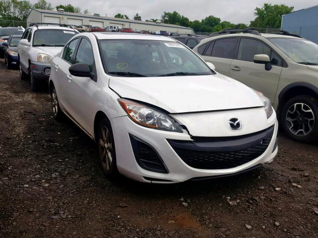 JM1BL1SG5A1274774 - 2010 MAZDA 3 I WHITE photo 1