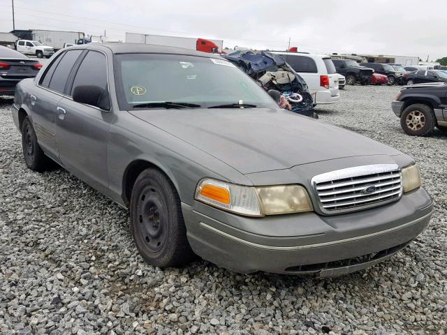 2FAFP73WX3X121483 - 2003 FORD CROWN VICT GRAY photo 1