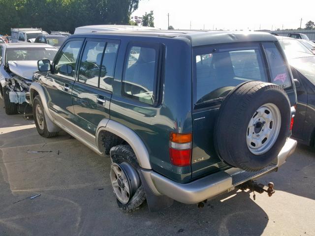 JACDJ58X0X7920644 - 1999 ISUZU TROOPER GREEN photo 3