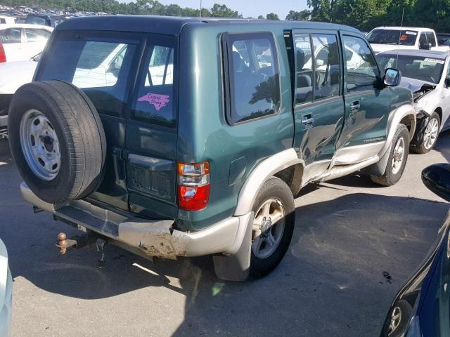 JACDJ58X0X7920644 - 1999 ISUZU TROOPER GREEN photo 4