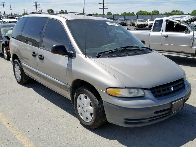 2P4GP4532TR762448 - 1996 PLYMOUTH VOYAGER SE GRAY photo 1