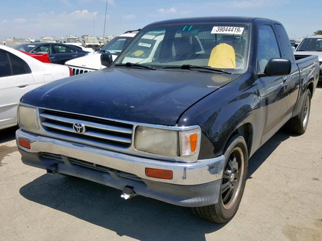 JT4TN12D0V0033480 - 1997 TOYOTA T100 XTRAC BLACK photo 2