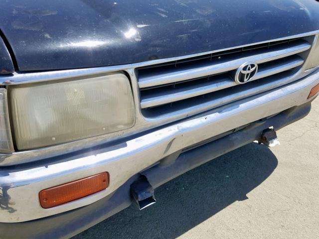 JT4TN12D0V0033480 - 1997 TOYOTA T100 XTRAC BLACK photo 9