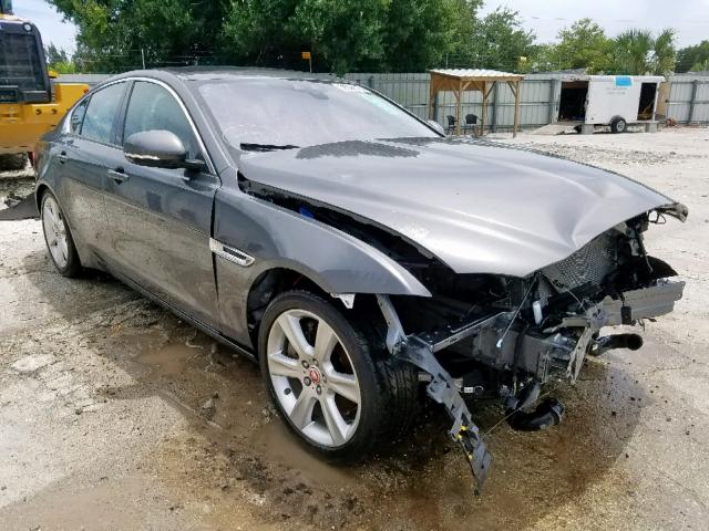 SAJAD4BG7HA958098 - 2017 JAGUAR XE PREMIUM GRAY photo 1