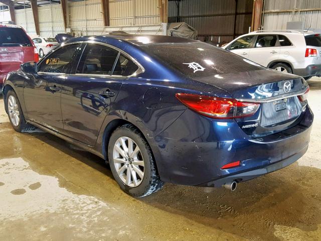 JM1GJ1U59G1425387 - 2016 MAZDA 6 SPORT BLUE photo 3