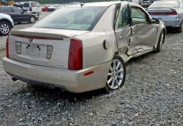 1G6DW677070196556 - 2007 CADILLAC STS TAN photo 4