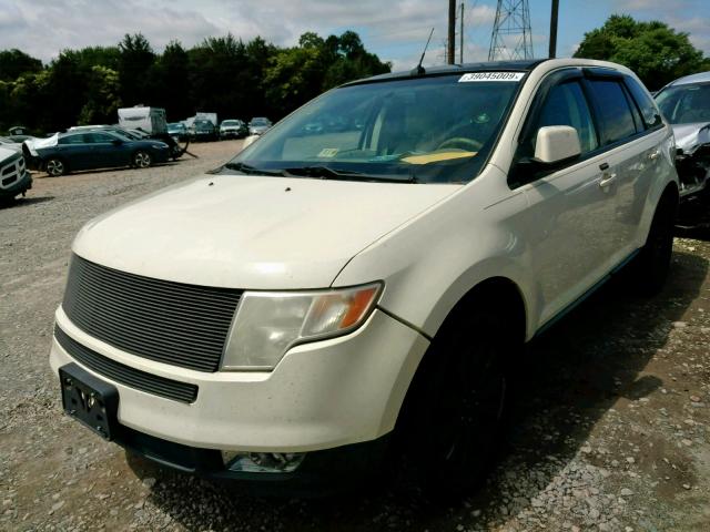 2FMDK48C37BB44339 - 2007 FORD EDGE SEL BEIGE photo 2