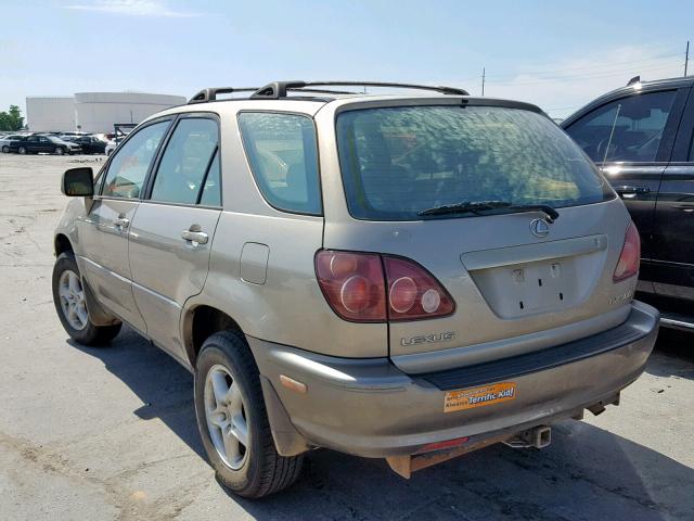 JT6HF10U7Y0097243 - 2000 LEXUS RX 300 GOLD photo 3