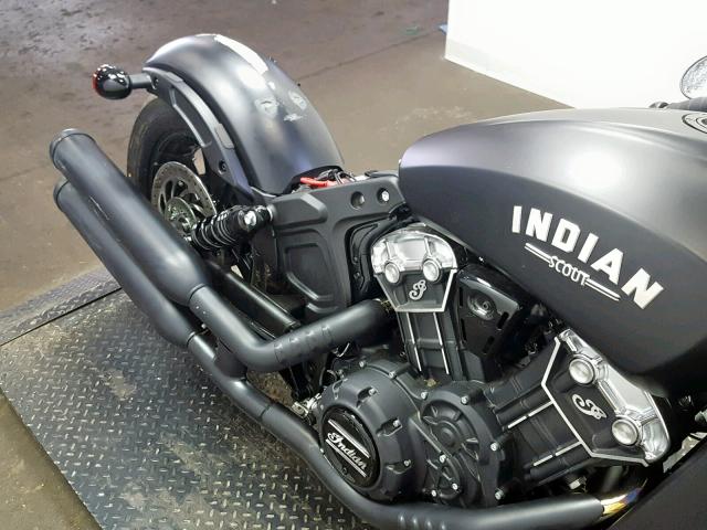 56KMTA001K3141119 - 2019 INDIAN MOTORCYCLE CO. SCOUT BOBB BLACK photo 16