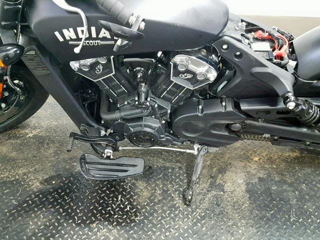 56KMTA001K3141119 - 2019 INDIAN MOTORCYCLE CO. SCOUT BOBB BLACK photo 6