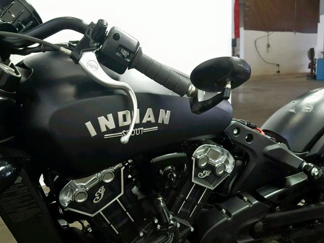 56KMTA001K3141119 - 2019 INDIAN MOTORCYCLE CO. SCOUT BOBB BLACK photo 9