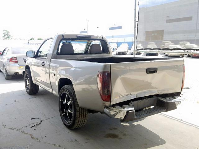 1GCCS148948206714 - 2004 CHEVROLET COLORADO TAN photo 3