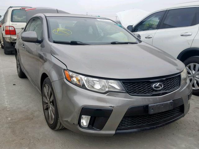 KNAFW6A30B5430151 - 2011 KIA FORTE SX GRAY photo 1