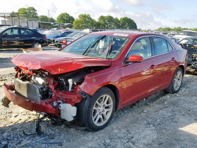 1G11C5SL7EF228817 - 2014 CHEVROLET MALIBU 1LT 红色 照片 2