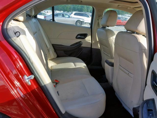 1G11C5SL7EF228817 - 2014 CHEVROLET MALIBU 1LT 红色 照片 6