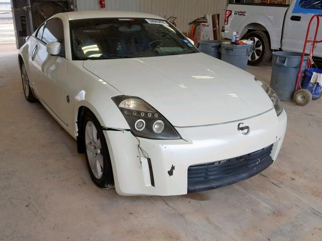 JN1AZ34D14M100957 - 2004 NISSAN 350Z COUPE WHITE photo 1