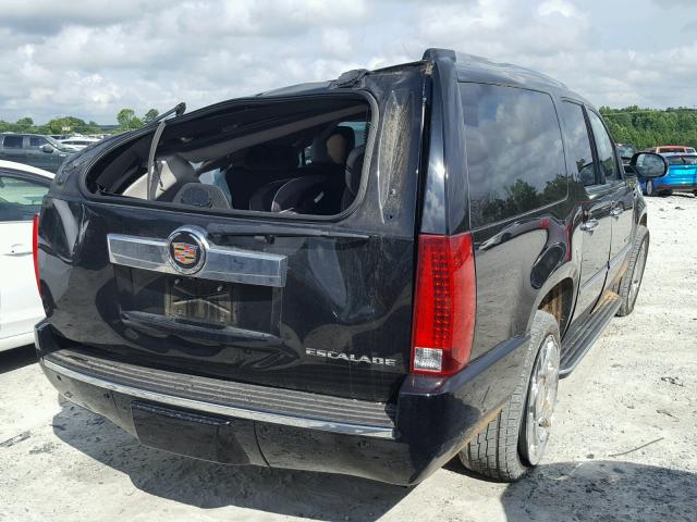 1GYS4HEF1DR176981 - 2013 CADILLAC ESCALADE E BLACK photo 4