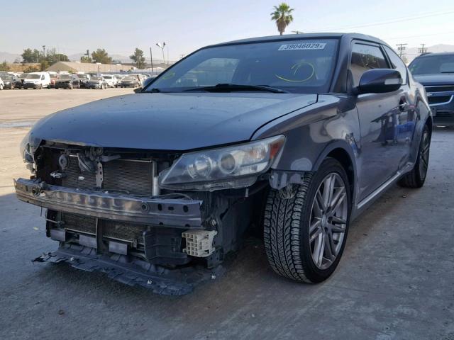 JTKJF5C7XC3026495 - 2012 TOYOTA SCION TC ნაცრისფერი ფოტო 2