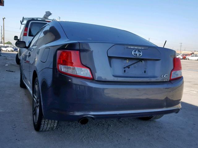 JTKJF5C7XC3026495 - 2012 TOYOTA SCION TC ნაცრისფერი ფოტო 3
