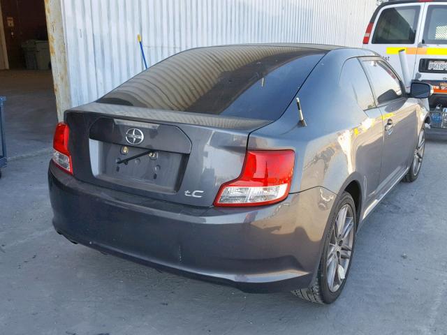 JTKJF5C7XC3026495 - 2012 TOYOTA SCION TC ნაცრისფერი ფოტო 4
