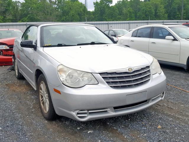 1C3LC55R88N181070 - 2008 CHRYSLER SEBRING TO SILVER photo 1